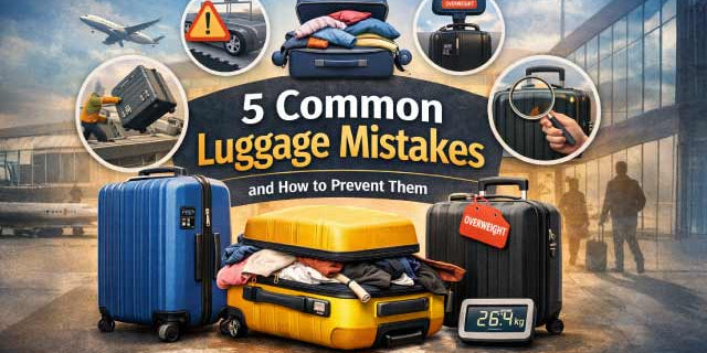 5 Common Luggage Mistakes and How to Prevent Them