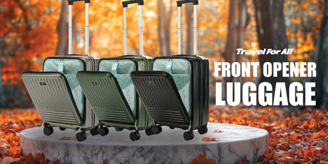 The Ultimate Convenience: Front-Opener Luggage