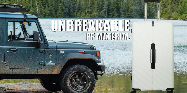 Unbreakable Luggage: Polypropylene (PP) Luggage