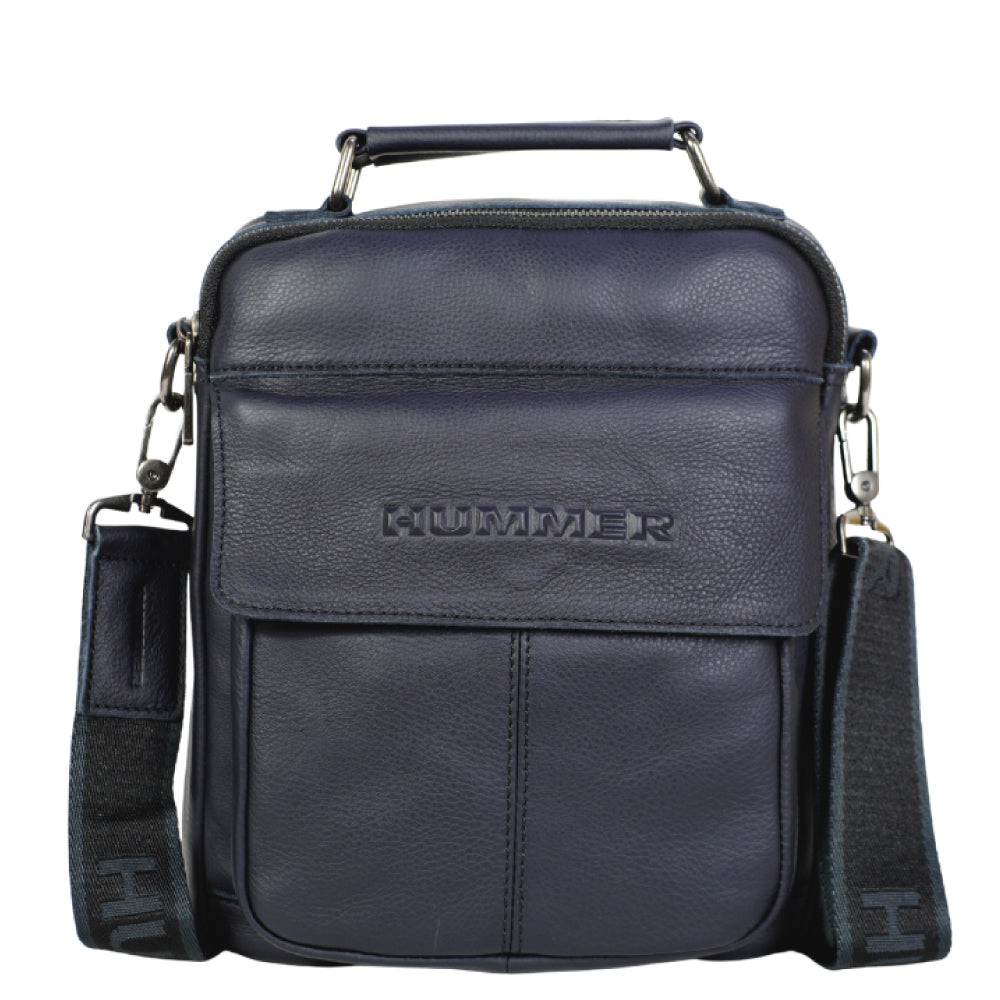 LEATHER VERTICAL SLING BAG - 18131070